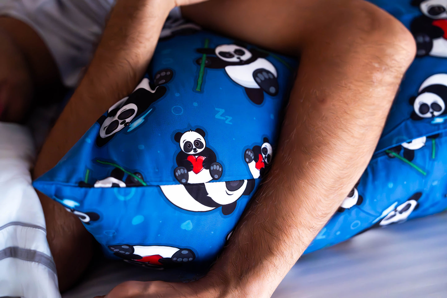 Product image 12 of The Hidden Panda Hugger Pillow side sleeper body pillow set