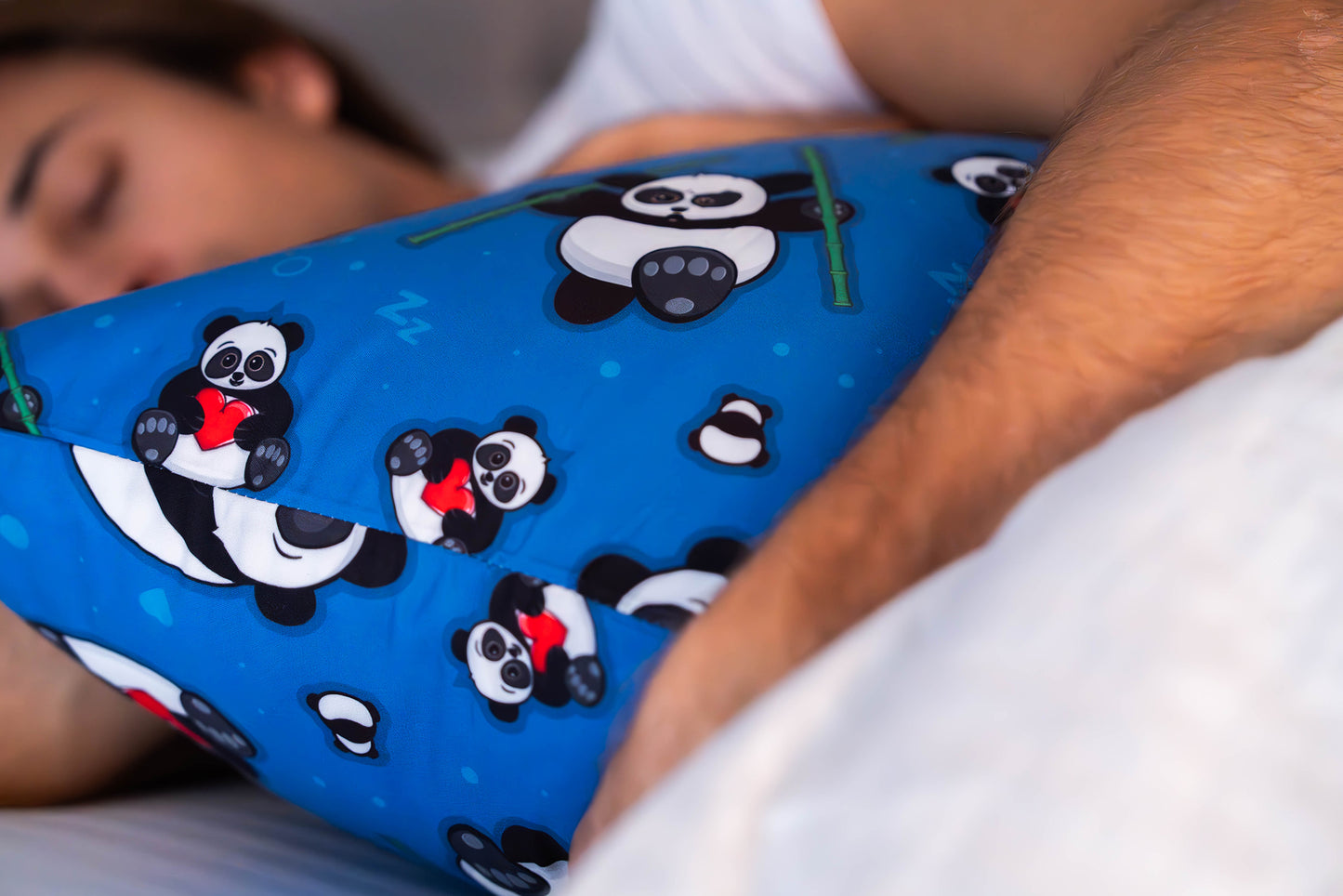 Product image 21 of The Hidden Panda Hugger Pillow side sleeper body pillow set