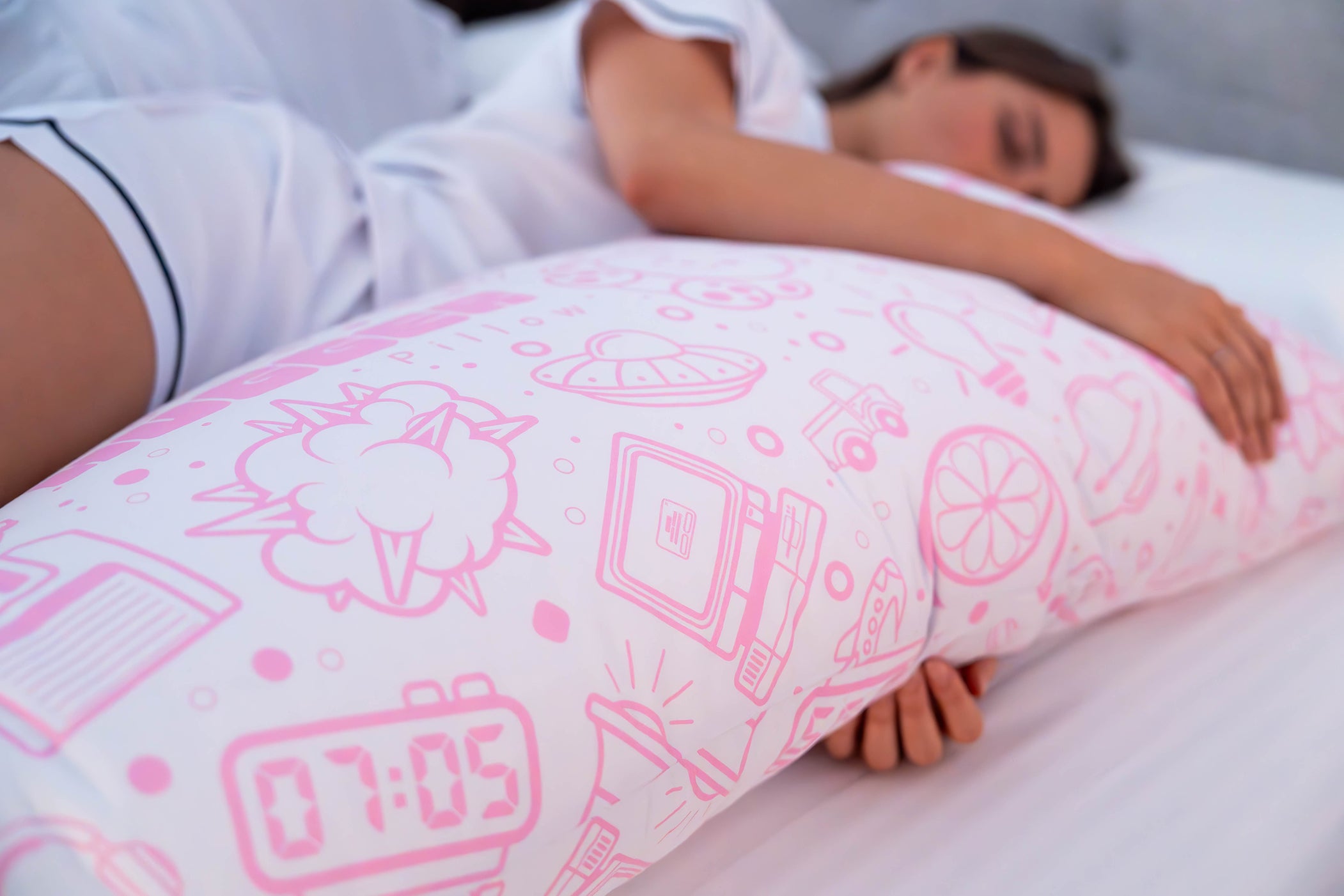 The Sakura Body Pillow Set The Hugger Pillow